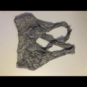 Grey bralette